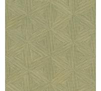 Boho Geometric Textured Wallpaper Green Rasch 571288