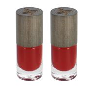BOHO GREEN | Nail Polish 109 Red Carpet | Pack of 2 | Long-Lasting Shine, Nail Care & Protection | Patented Hexanal & Bioceramics | Up to 85% Naturally Derived | Certified Vegan Formula | 2 x 5 ml