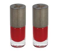 BOHO GREEN | Nail Polish 15 Revolution | Pack of 2 | Long-Lasting Shine, Intense Coverage & Strengthening Nail Care | Up to 85% Naturally Derived Ingredients | 2 x 5 ml