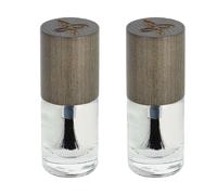 BOHO GREEN | Nail Polish Top Coat 11 | Pack of 2 | Mirror Shine & Long-Lasting Anti-Chip Protection | Bio-Based Naturally Derived Ingredients | Fast Drying | 2 x 5 ml