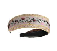 Boho Headbands for Women, Boho Headbands, Floral Embroidered Headbands | Vintage Hair Bands for Girls, Daily Wear Headwear, Most