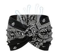 Boho Headbands for Women | Printed Yoga Hairbands | Soft Floral Print Hair Styling Accessories for Wedding Yoga Outdoor Event Girls Fitness Running Casual Wear Enthusiasts