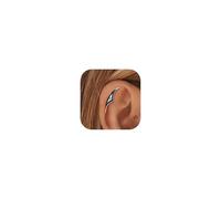 Boho Helix Earring Hidden Helix Earrings for Women Gothic Piercing Jewelry Halloween Costume Accessories Trendy Earrings, Metal, No Gemstone