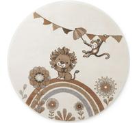Boho Kids Round Roar like a Lion Rug - Ø 160 cm