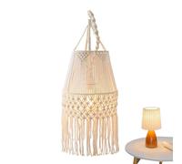 Boho Lamp Shade,Macrame Ceiling Light Cover Pendant | Macrame Lamp Shade,for Coffee Shop Restaurant Dorm Office Living Room Bedroom