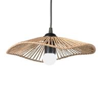 Boho Lamp Shade, Rattan Lamp Shade, 12 Inch Hollow-Out Woven Boho, Replacement Lampshade for Hanging Light Fixtures Pendant Light, Woven