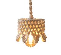 Boho Lamp Shades Macrame Hand Woven Boho Pendant