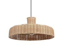 Boho Light,Dining Room Light Fixture Rattan Hand Woven Chandelier Bamboo Basket Creative Chandeliers Wicker Ceiling Mount Lamp for Bedroom Kitchen Island Hallways 1-Pack/a/35Cm