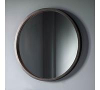 Boho Medium Round Wall Mirror - Black