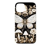 Boho Moth Grunge Fairycore Witchy Flora Therian Goblincore Case for iPhone 13