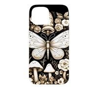 Boho Moth Grunge Fairycore Witchy Flora Therian Goblincore Case for iPhone 15