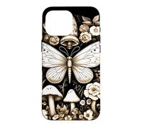 Boho Moth Grunge Fairycore Witchy Flora Therian Goblincore Case for iPhone 16 Pro Max
