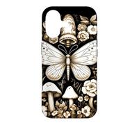 Boho Moth Grunge Fairycore Witchy Flora Therian Goblincore Case for iPhone 17