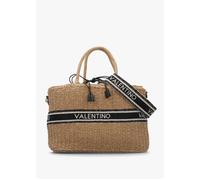 Boho Naturale Nero Woven Shopper Bag - Beige Fabric / One Size