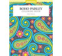 Boho Paisley Coloring Book (Color Studio): 3