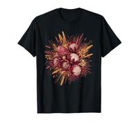Boho Protea Flower Bouquet Autumn Botanical Rustic T-Shirt