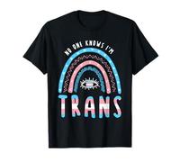 Boho Rainbow No One Knows Im Trans T-Shirt