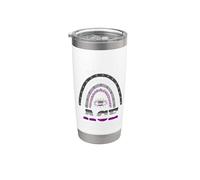 Boho Rainbow Proud Ace Pride Stainless Steel Insulated Tumbler