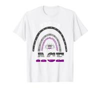 Boho Rainbow Proud Ace Pride Value Graphic T-Shirt, Men, White, L