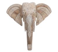 Boho Rattan Wall Decor Natural Wood 44cm Handmade Living Vintage Orient Unique