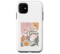 Boho Retro Christian Grow In Grace Christian Bible Men Women Case for iPhone 11