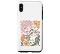 Boho Retro Christian Grow In Grace Christian Bible Men Women Case for iPhone XS Max
