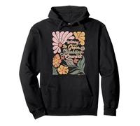 Boho Retro Christian Walking by Grace Stumbling Onward Pullover Hoodie