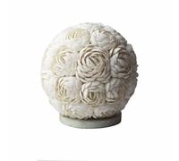 Boho Sea Shell Lamp - Rose Globe - 15cm