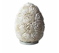 Boho Sea Shell Lamp - Rose Oval 20Cm - Coastal Decor & Night Light