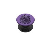 Boho Snake Moon Floral Botanical Celestial Spiritual Witchy PopSockets Adhesive PopGrip