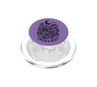 Boho Snake Moon Floral Botanical Celestial Spiritual Witchy PopSockets PopGrip for MagSafe