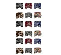 Boho Style Printed Cross Yoga Headband, Stretchy & Won’t Slip, Perfect for Yoga, Travel, Or Everyday Vibes (18)