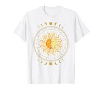 Boho Sun Moon Celestial Body Astronomy Astrology T-Shirt