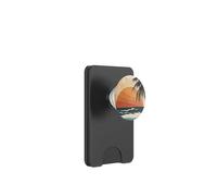 Boho Sun Sunset Tropical Palm Tree On The Beach Waves Sand PopSockets PopWallet for MagSafe
