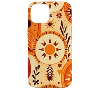 Boho Sun Symbols Folk Abstract Elements Seamless Art Case for iPhone 14