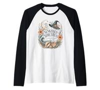 Boho Sunkissed Sorceress Saltwater Spells Coastal Witch Raglan Baseball Tee