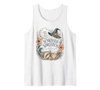 Boho Sunkissed Sorceress Saltwater Spells Coastal Witch Tank Top