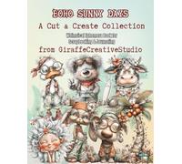 Boho Sunny Days Collage Book: 140+ Bohemian Summer Character Cut Outs for Junk Journaling & Scrapbooking: Single-Sided Beach Character Cut-Outs in a ... Projects (Whimsy Collage Ephemera Cut-Outs)
