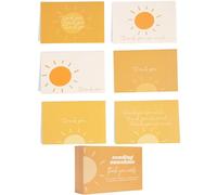 Boho Thank You Cards with Envelopes 30 Pack | First Trip Around the Sun Birthday Boxed Blank Note Cards - You Are My Sunshine Thank You Cards for Graduation, Baby Shower - Small Business Supplies