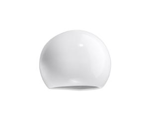 BOHO Varnished Wall Lamp GLOBE Ceramic White Gloss E27 LED SOLLUX LIGHTING NEW