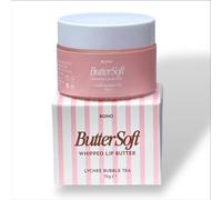 Boho Vegan Cosmetics Buttersoft Whipped Lip Butter Lychee Bubble Tea Flavour In Pink pink 15ml