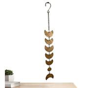 Boho Wall Decoration, Retro Moon Phase Pendant, Moon Phases Wall Decoration - for Indoor and Outdoor Use, Living Room, Dormitories, Bedrooms, Farms, Gardens, Porches, Patios, Ba Rooms
