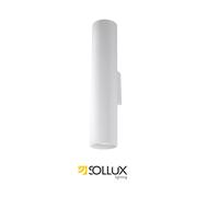Sollux Lighting Lagos Steel White 2 Light Classic Wall Light