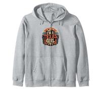 Boho Western Native Spirit Texas Desert Pride Zip Hoodie