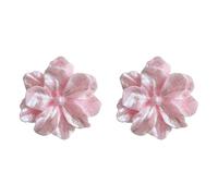 Boho White Flower Acrylic Earrings Vintage Charm 3D Resin Gardenia Camellia Pear Blossom Flowers Plant Lightweight Stud Earrings for Women Wedding Bridal Birthday Party Trendy Jewelry Gifts, Acrylic