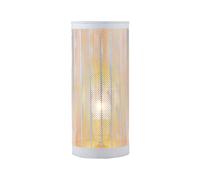 Boho White Handmade Vintage Table Lamp 30cm Living Room Metal