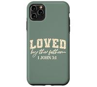 Boho Wildflower Bible Verse Christian Collection. Loved Case for iPhone 11 Pro Max