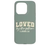 Boho Wildflower Bible Verse Christian Collection. Loved Case for iPhone 15 Pro