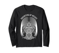 Boho Witch Daughters of Hecate Halloween Occult Symbols Long Sleeve T-Shirt