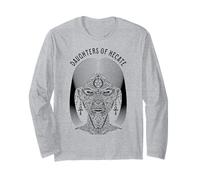 Boho Witch Daughters of Hecate Halloween Occult Symbols Long Sleeve T-Shirt